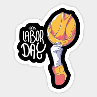 Labor Day Gifts - Happy Labor Day New York Sticker